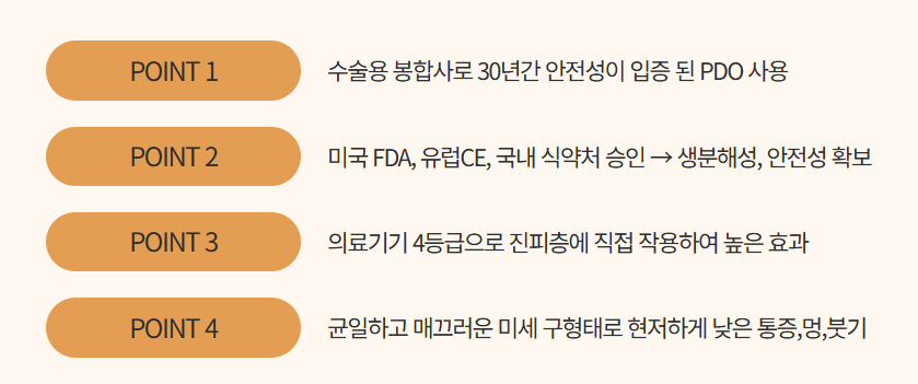 울트라콜 PDO의 안전성과 특장점